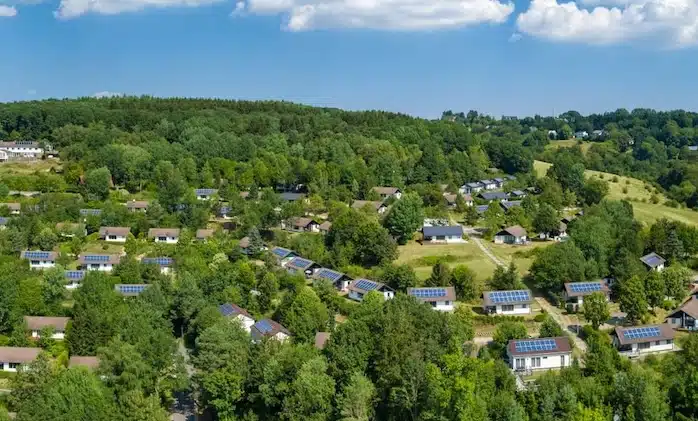 Eifelpark Kronenburgersee in Kronenburg. Vakantiebungalows in de Eifel.