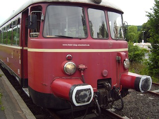 Trein Duitsland Eifel Oleftalbahn