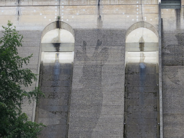 kunstwerk kärcher oleftalsperre hellenthal stuwdam stuwmeer stausee