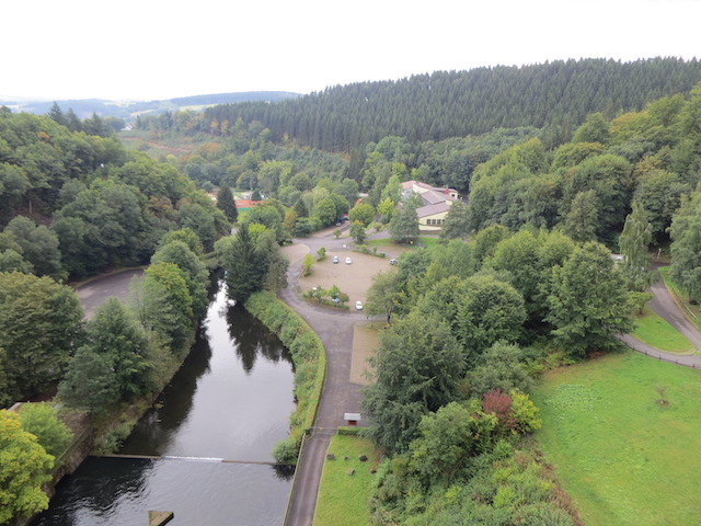 stuwdam hellenthal eifel duitsland stausee stuwmeer oleftalsperre