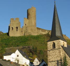 burcht burchten monreal duitsland eifel Philippsburg Löwenburg