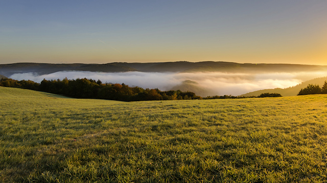 herfst eifel duitsland landschap