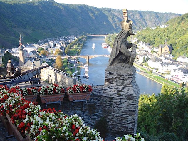 uitizicht Moezel Cochem Duitsland burcht eifel kasteel