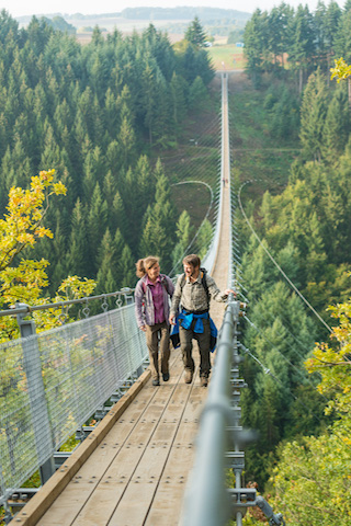 wandelen hangbrug de geierlay duitsland eifel hunsrück