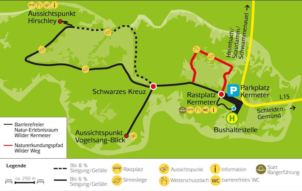 wilde kermeter wandelroute beperking rolstoel