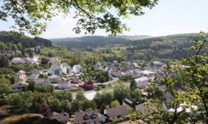 Daun uitzicht in de Vulkaaneifel