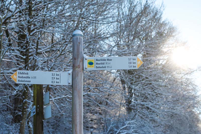 Rondom Manderscheid kun je kiezen uit vele mooie wandelroutes. In ieder seizoen en jaargetijde een aanrader.