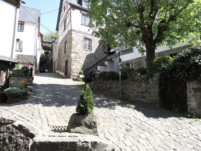 Mooie straatjes in Monreal.